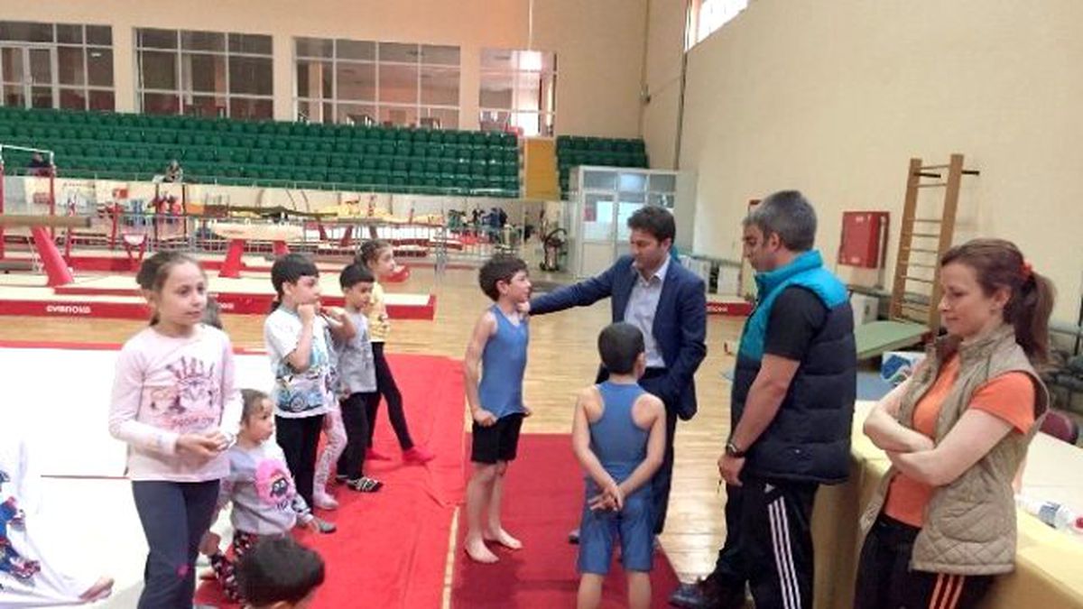 Jimnastik Federasyonu Başkanı Çelen Trabzon\'da