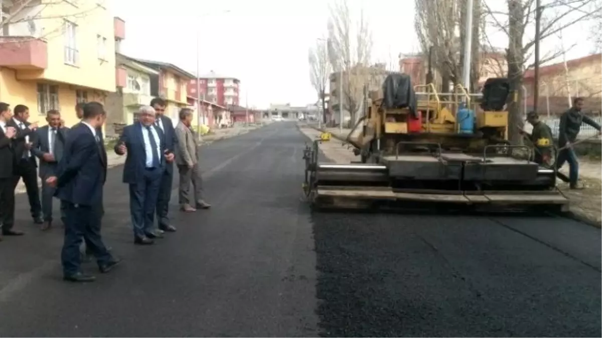 Kars Belediyesi Asfalt Sezonunu Açtı