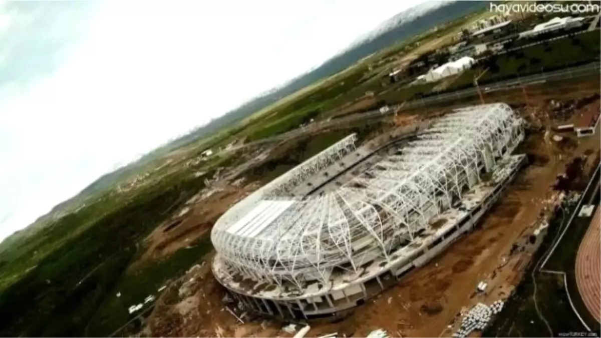 Malatya Arena\'nın Havadan Fotoğrafları