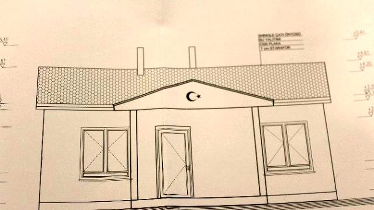 Sarıcakaya\'da Yardıma Muhtaç Ailelere Prefabrik Ev Projesi