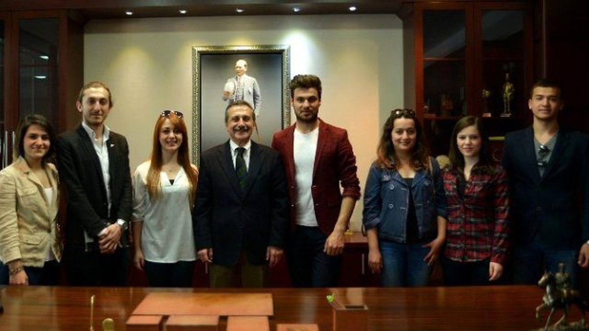 21. Yüzyıl Kulübü\'nden Başkan Ataç\'a Ziyaret