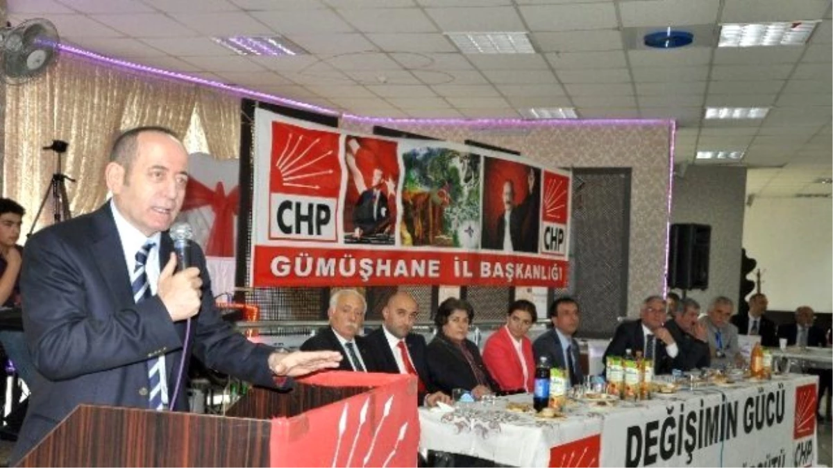 CHP Grup Başkanvekili Hamzaçebi Gümüşhane\'de