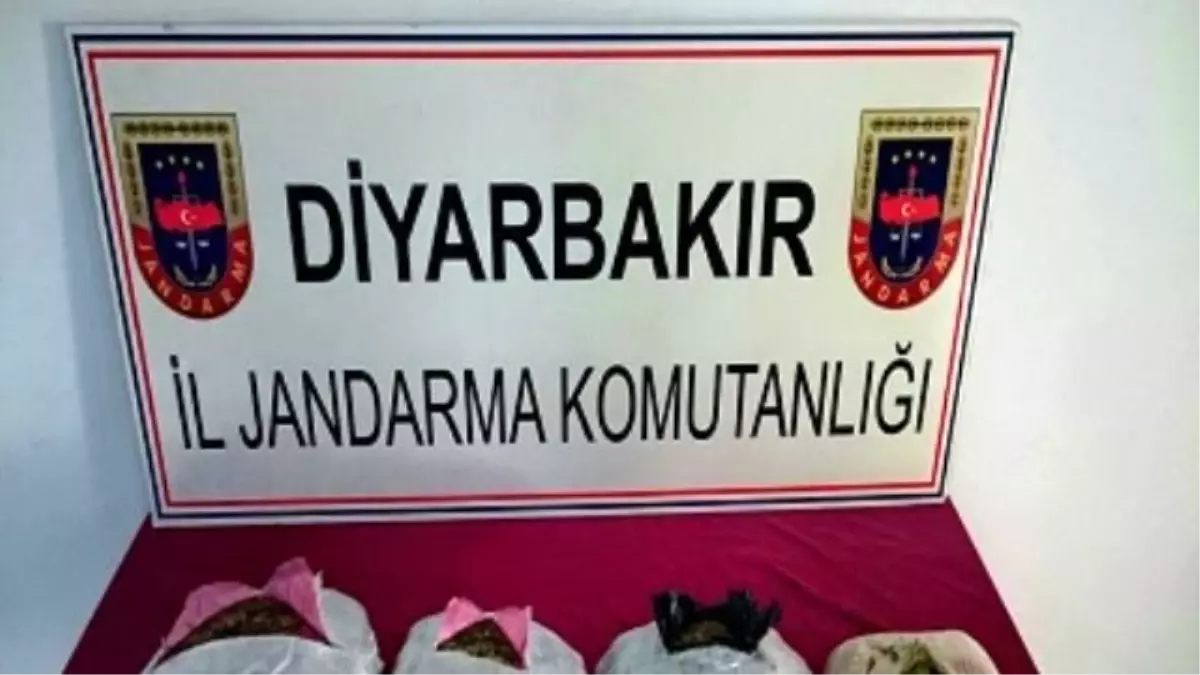 Diyarbakır\'da Uyuşturucu Ele Geçirildi