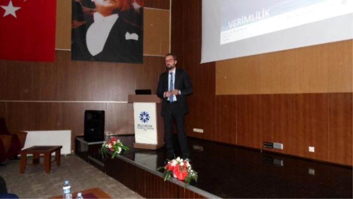 Erzurum Bilim Sanayi ve Teknoloji Müdürlüğünden Verimlilik Haftası Etkinlikleri