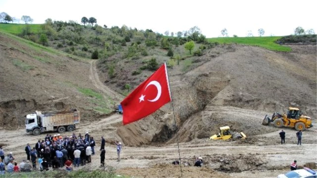 Gölet İnşaatı Dualarla Başladı