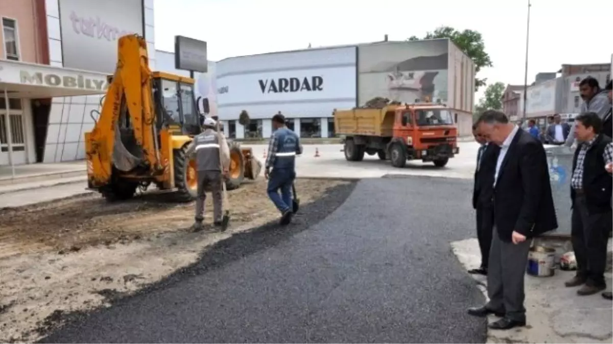 İnegöl Yollarına Makyaj