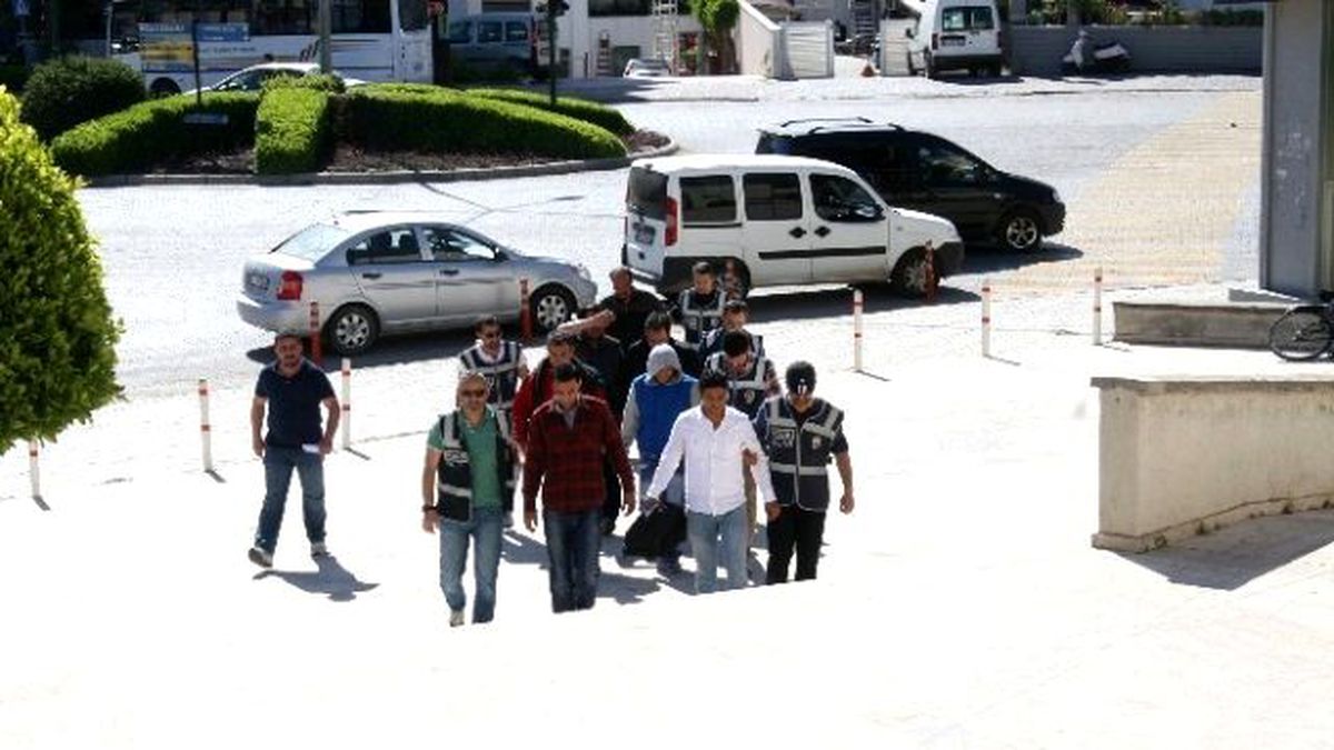 Muğla\'daki İnsan Kaçakçılığı Operasyonunda 9 Tutuklama