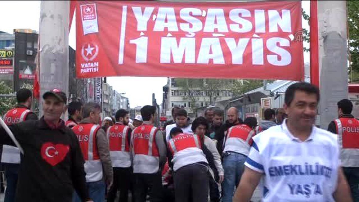1 Mayıs Emek ve Dayanışma Günü - Perinçek