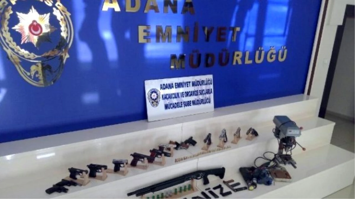 Adana\'da Kaçak Silah Operasyonu