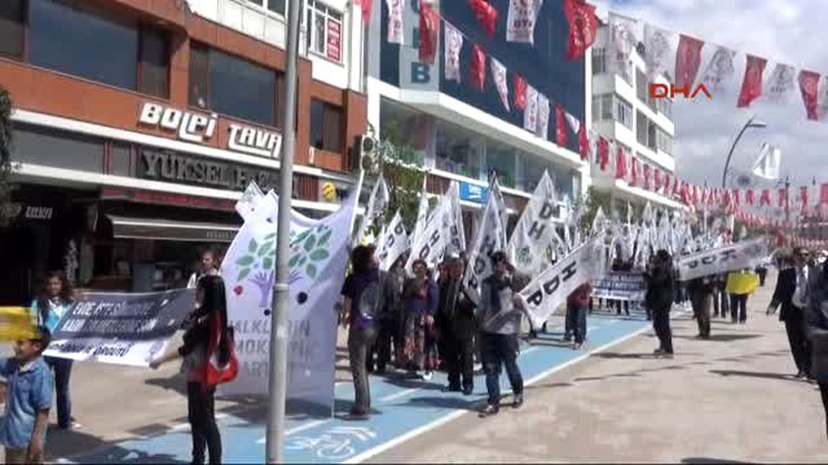 Bolu\'da 1 Mayıs Coşkuyla Kutlandı