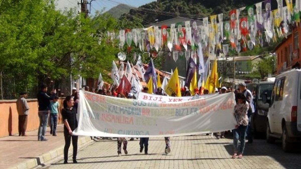 Çukurca\'da 1 Mayıs Kutlamaları