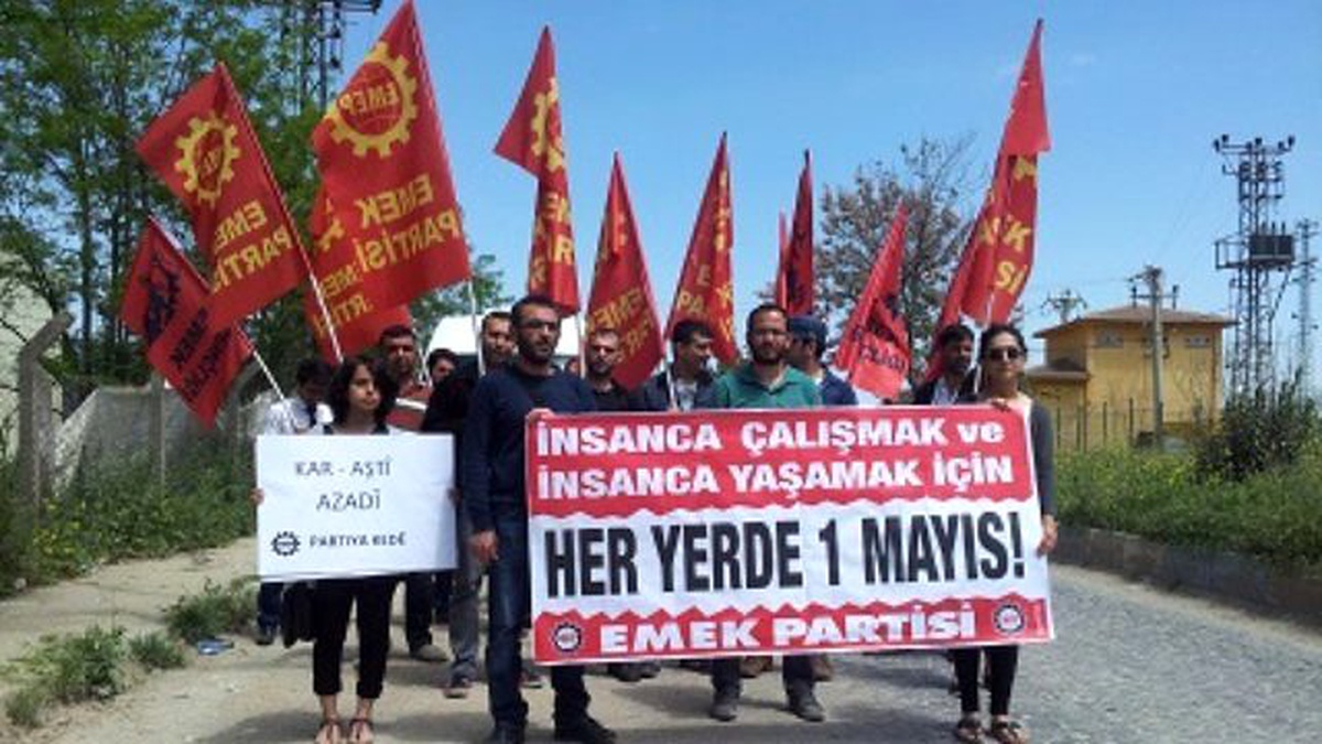 Diyarbakır OSB\'de İlk Kez 1 Mayıs Kutlandı
