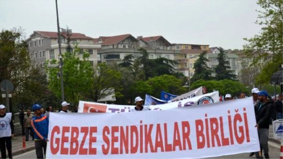 Gebze\'de 1 Mayıs Coşkusu