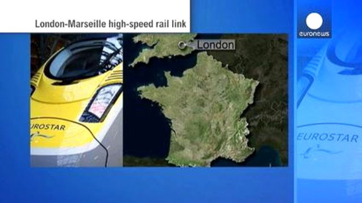 Londra Akdeniz\'e Trenle Artık 6 Buçuk Saat
