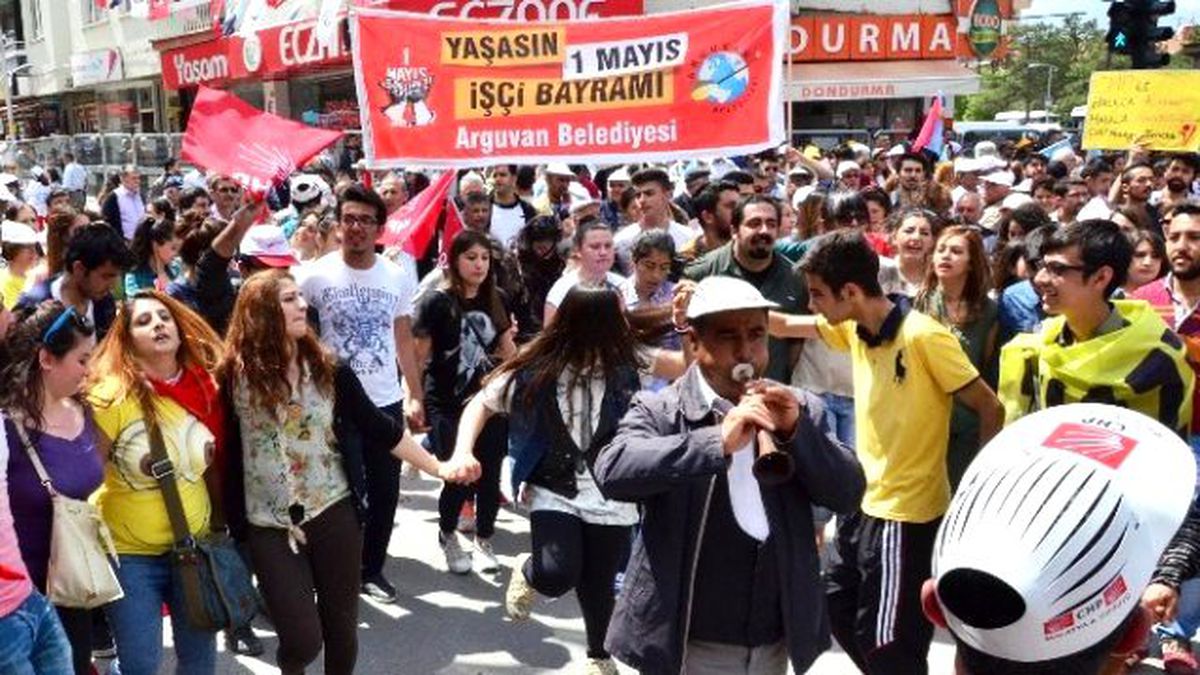 Malatya\'da 1 Mayıs Kutlamaları