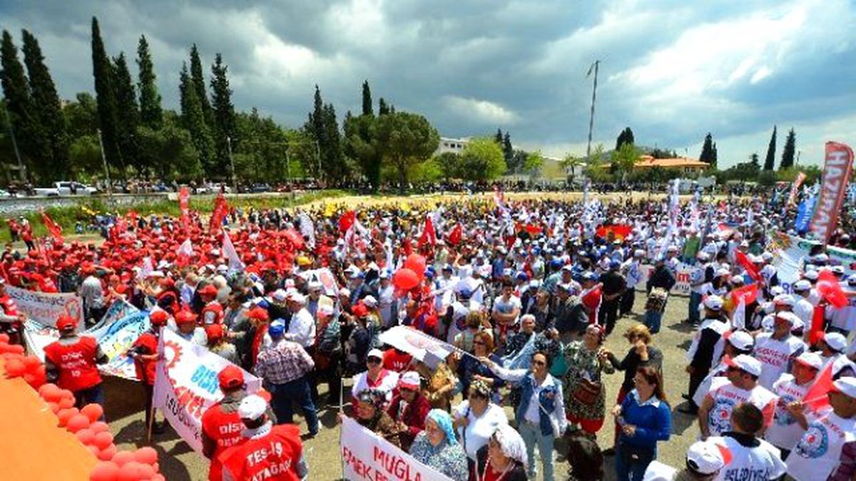 Muğla\'da Sakin 1 Mayıs