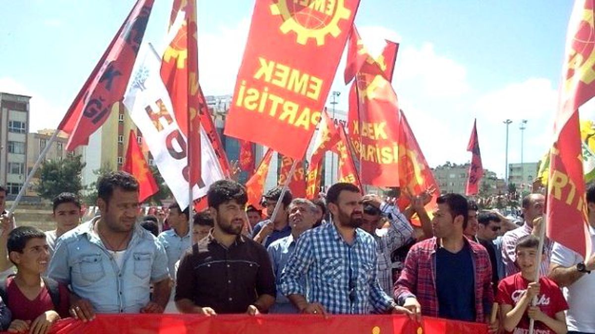 Şanlıurfa\'da 1 Mayıs Kutlaması