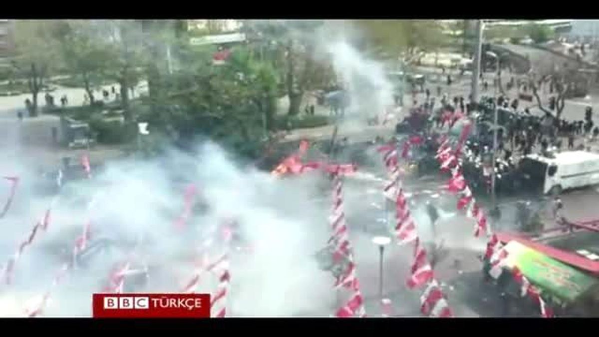 Taksim\'e Çıkmak İsteyen Gruba Beşiktaş\'ta Müdahale