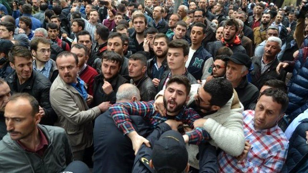 Trabzon\'da 1 Mayıs Kutlamalarında Gerginlik