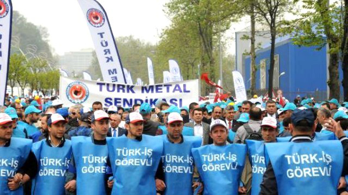 Türk-İş, 1 Mayıs\'ı Zonguldak\'ta Kutladı