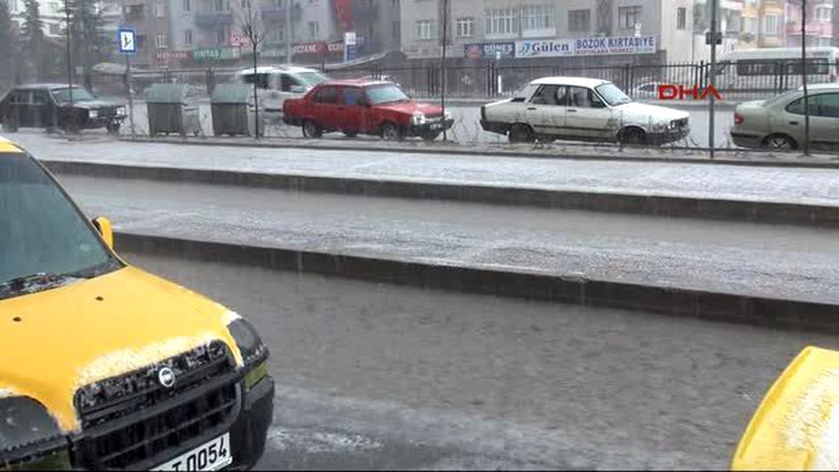 Yozgat\'a Dolu Yağdı