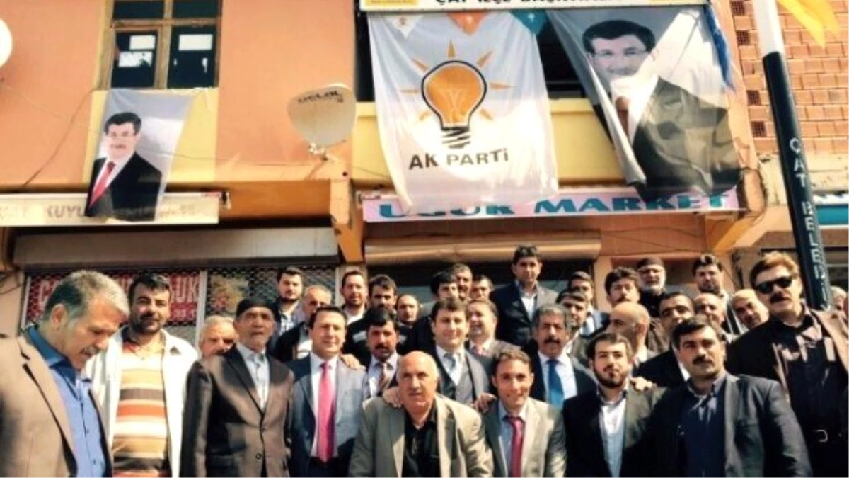 AK Parti Milletvekili Adayı Fırat, İkinci Kez Çat İlçesinde…