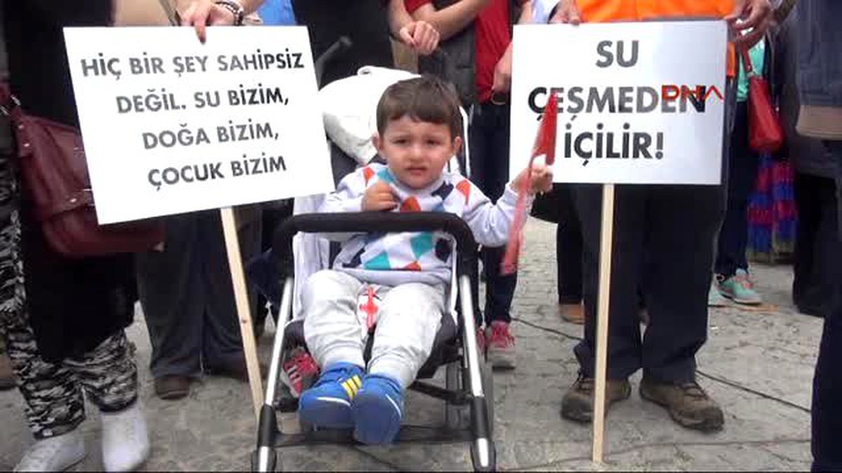 Çanakkale\'de Atikhisar, "Atıkhisar\' Olmasın Yürüyüşü