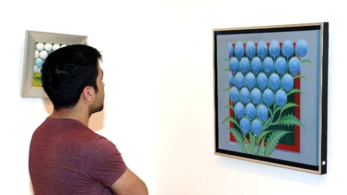 Sanko Sanat Galerisi\'nde Resim Sergisi
