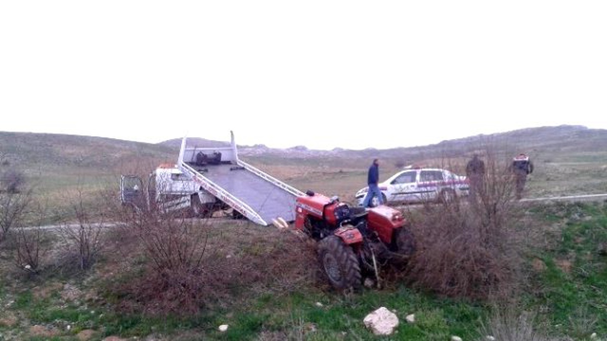 Takla Atan Traktörün Sürücüsü Hayatını Kaybetti