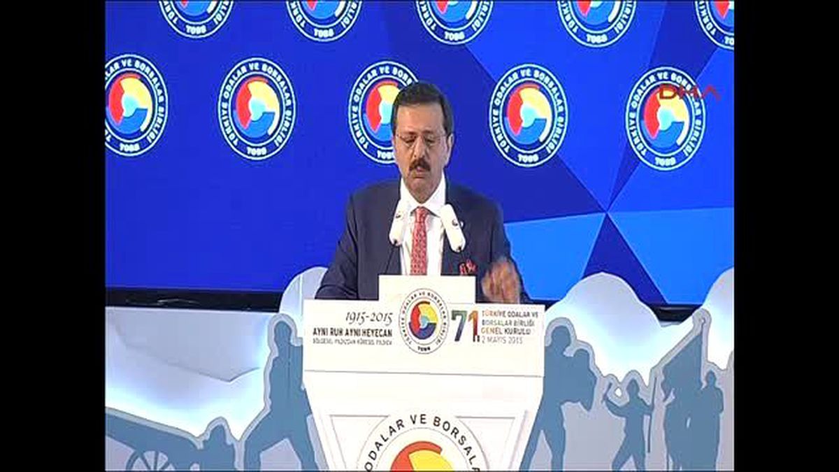 TOBB Genel Kurulu\'na Başbakan Davutoğlu ve CHP Genel Başkanı Kılıçdaroğlu Katıldı -3