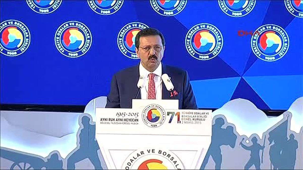 TOBB Genel Kurulu\'na Başbakan Davutoğlu ve CHP Genel Başkanı Kılıçdaroğlu Katıldı -2