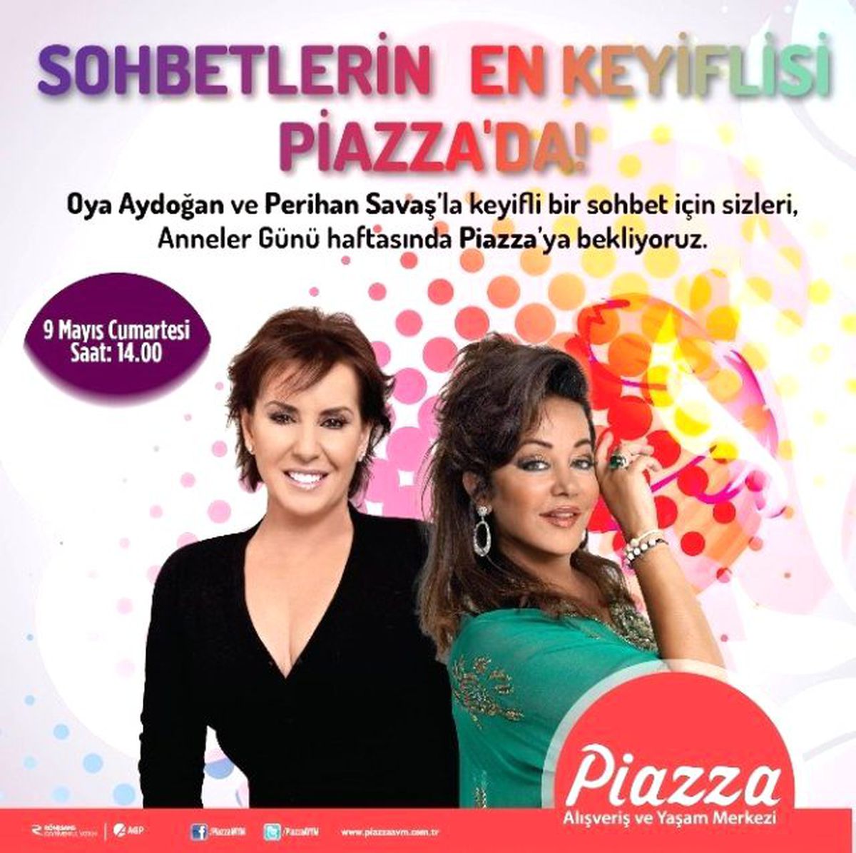 Türkiye\'nin "Ünlü Anneler"İ Piazzalarda