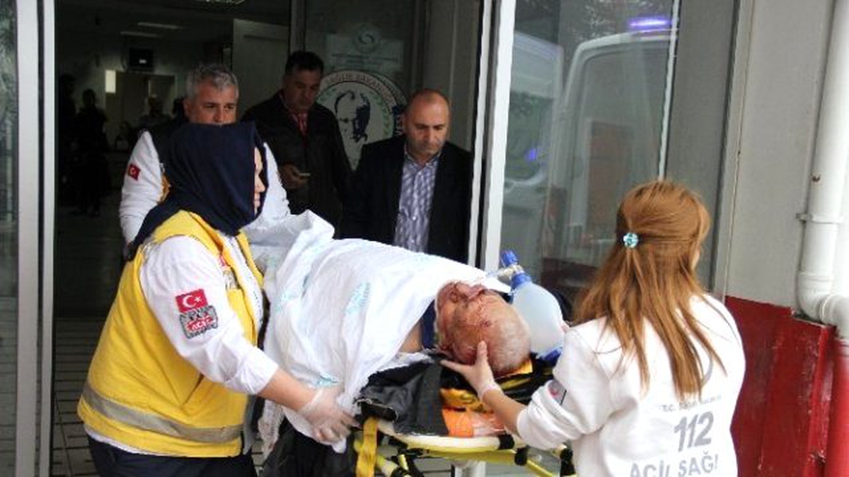 AK Parti Ladik İlçe Başkanı Kaza Yaptı: 1 Yaralı