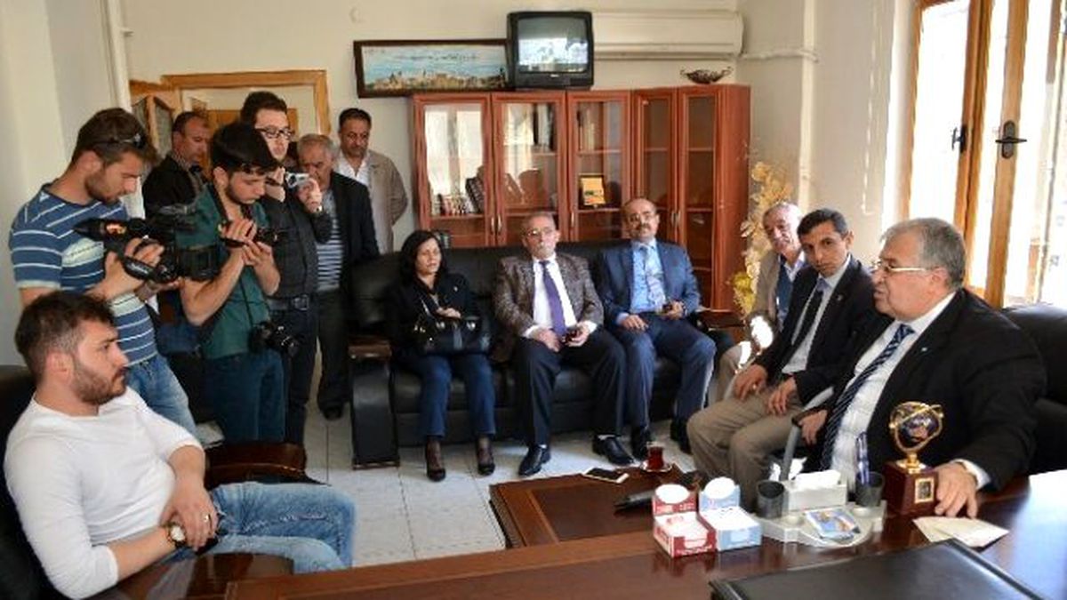 DSP Genel Başkanı Ngc\'yi Ziyaret Etti