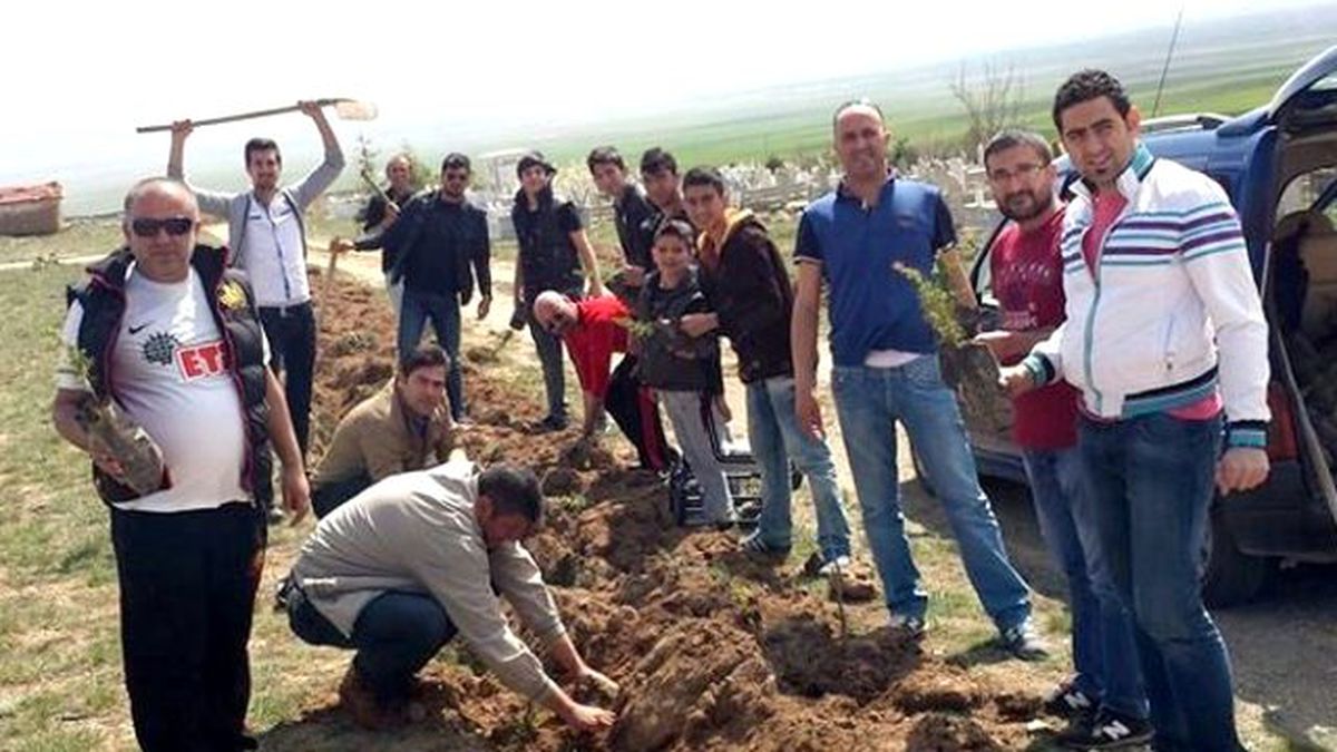 Karatepe Köyü\'ne Bin 750 Ağaç Dikildi