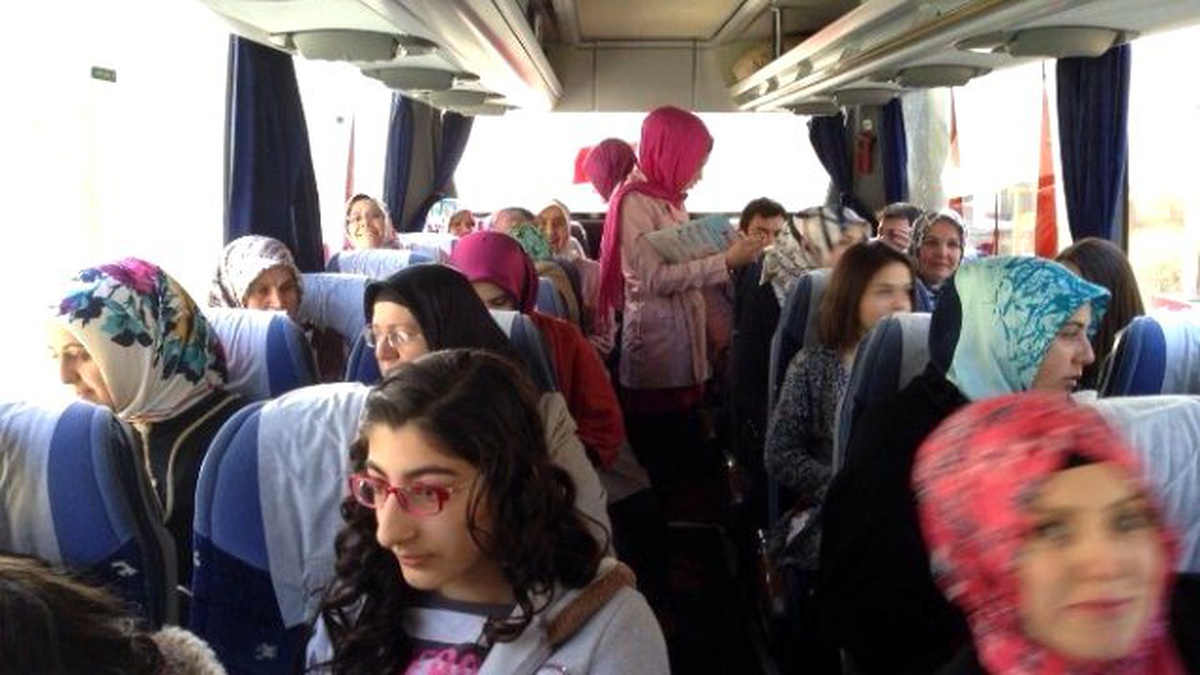 Kursiyerler Gezi ile Yorgunluk Attı
