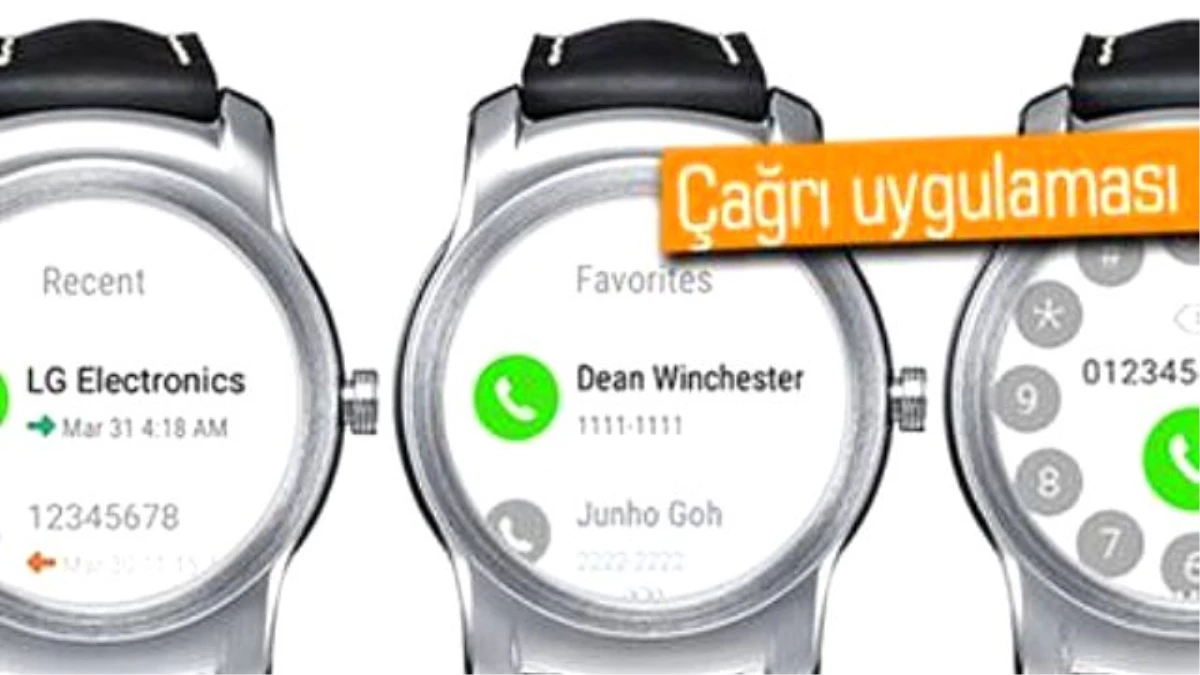 Lg Call Uygulaması Akıllı Saat İçin Yayınlandı
