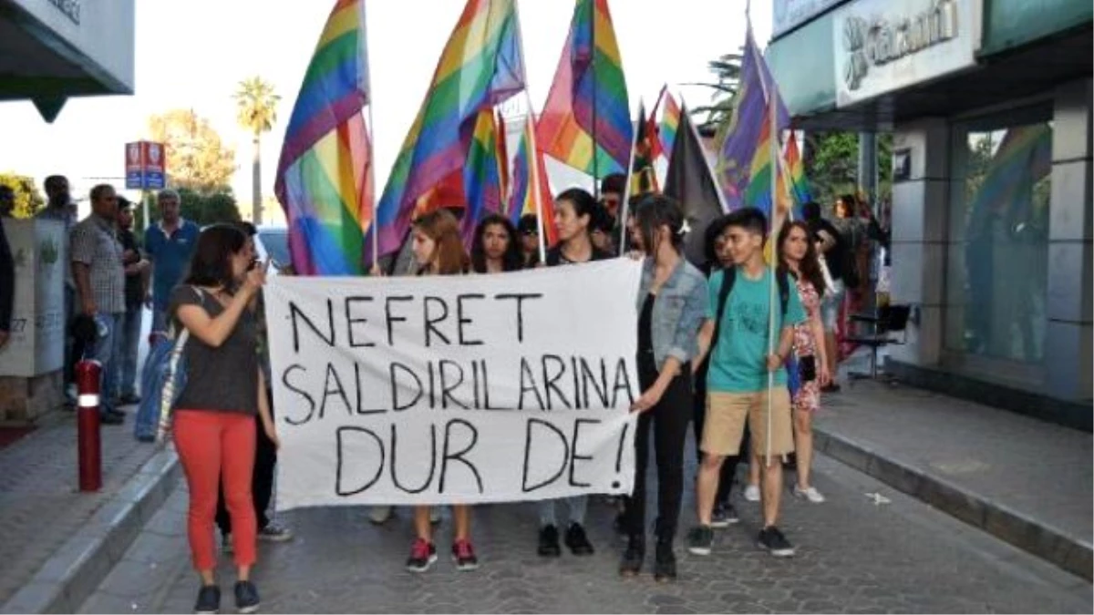 Lgbt\'lilerden \'Nefret Saldırılarına Dur De\' Eylemi