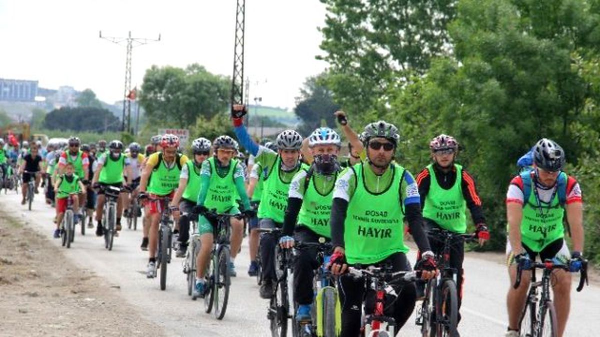 Pedallar Termik Santrale \'Hayır\' Demek İçin Çevrildi