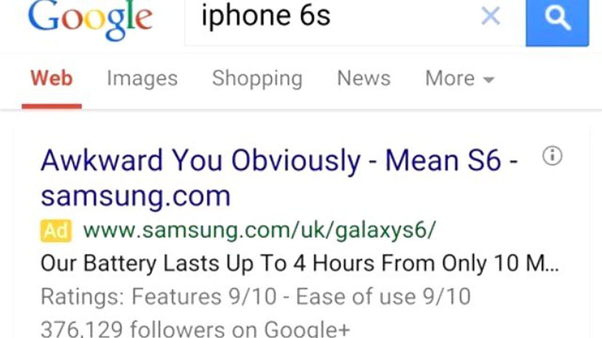 Samsung Apple Savaşı Reklamlara Taşındı !