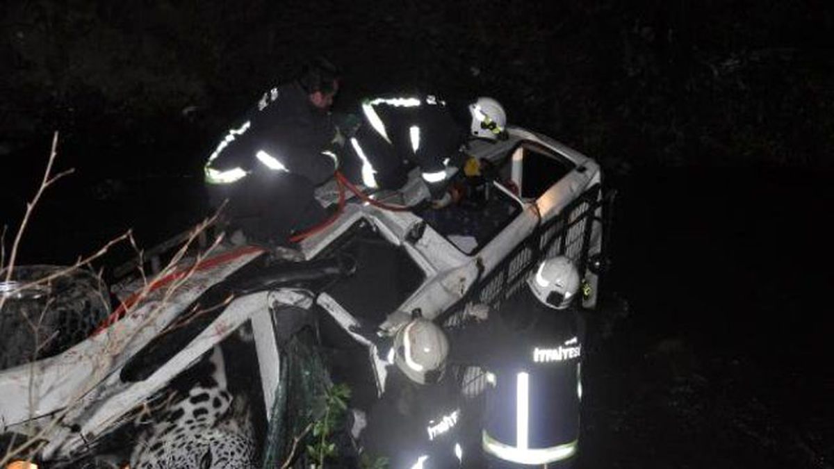Virajı Alamayan Cip Uçuruma Yuvarlandı: 2 Ölü, 1 Yaralı