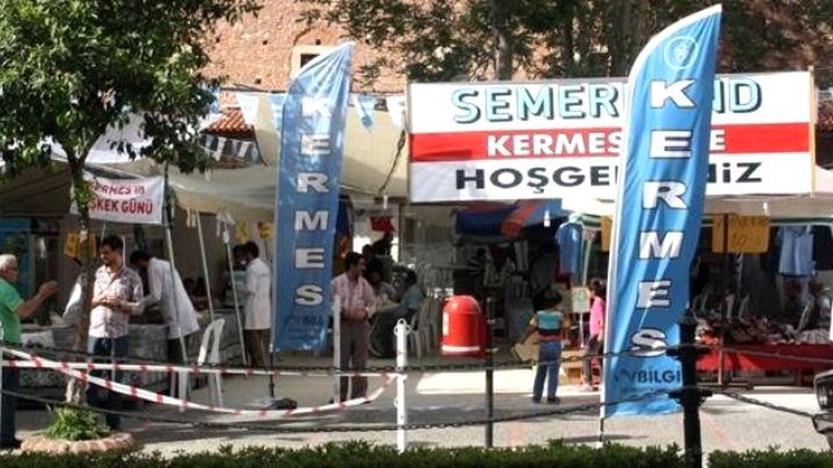 Aydın Semerkand\'ın Çadır Kermesine Büyük İlgi