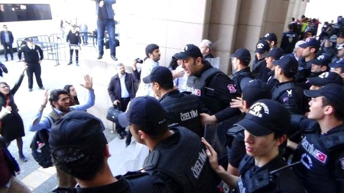 Çağlayan Adliyesi Karıştı