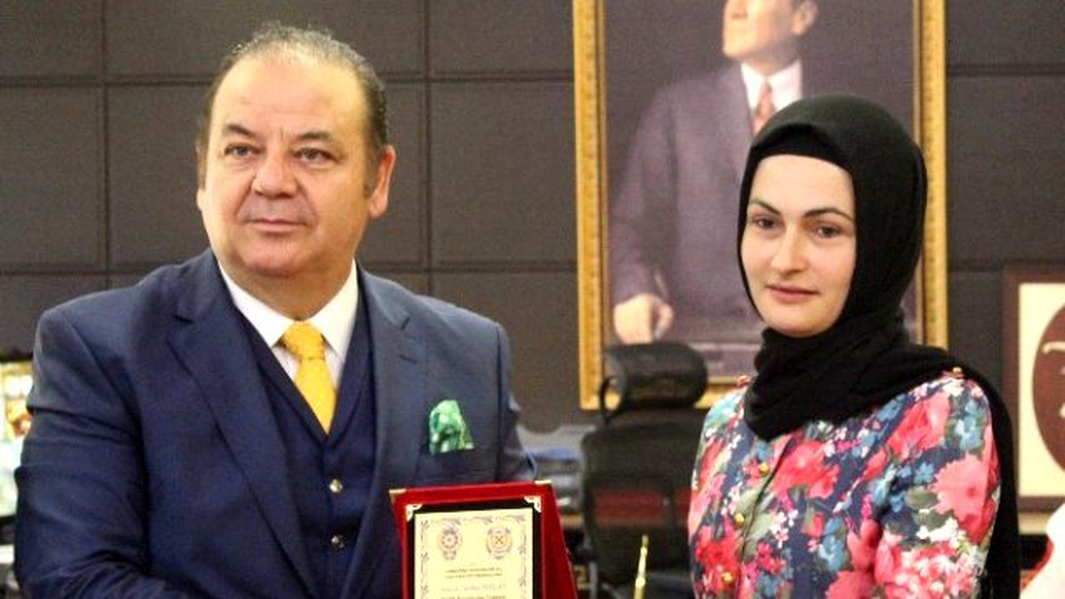 Çarşamba\'da Yılın Sürücüsü Sema\'ya Ödül