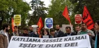 Emek Partisi İşıd Katliamını Protesto Etti