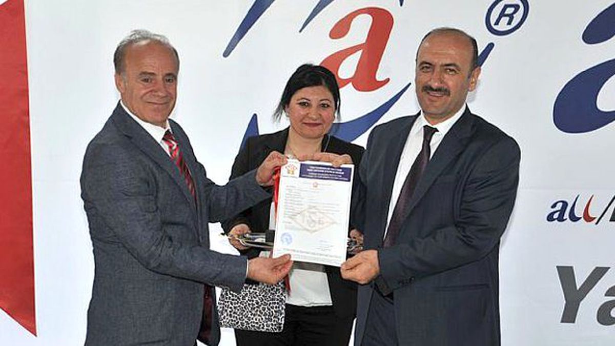 Fernas Allalçı'ya Yüksek Kalite Ödülü