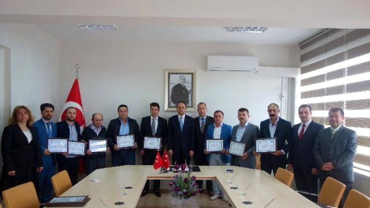 Fırıncılara Teşekkür Belgesi
