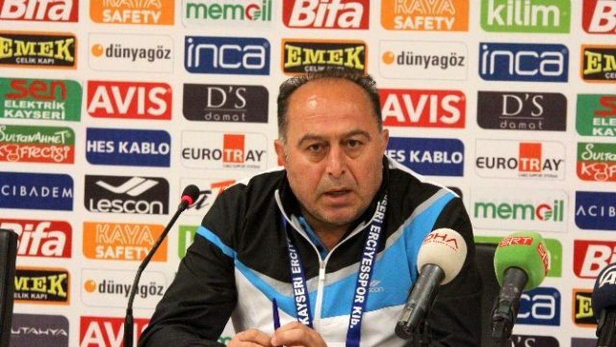Kayseri Erciyesspor Teknik Sorumlusu Cihan: Çok Yazık Oldu