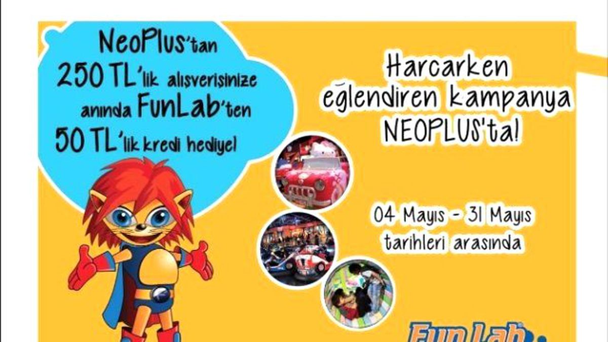 Harcarken Eğlendiren Kampanya Neoplus\'ta