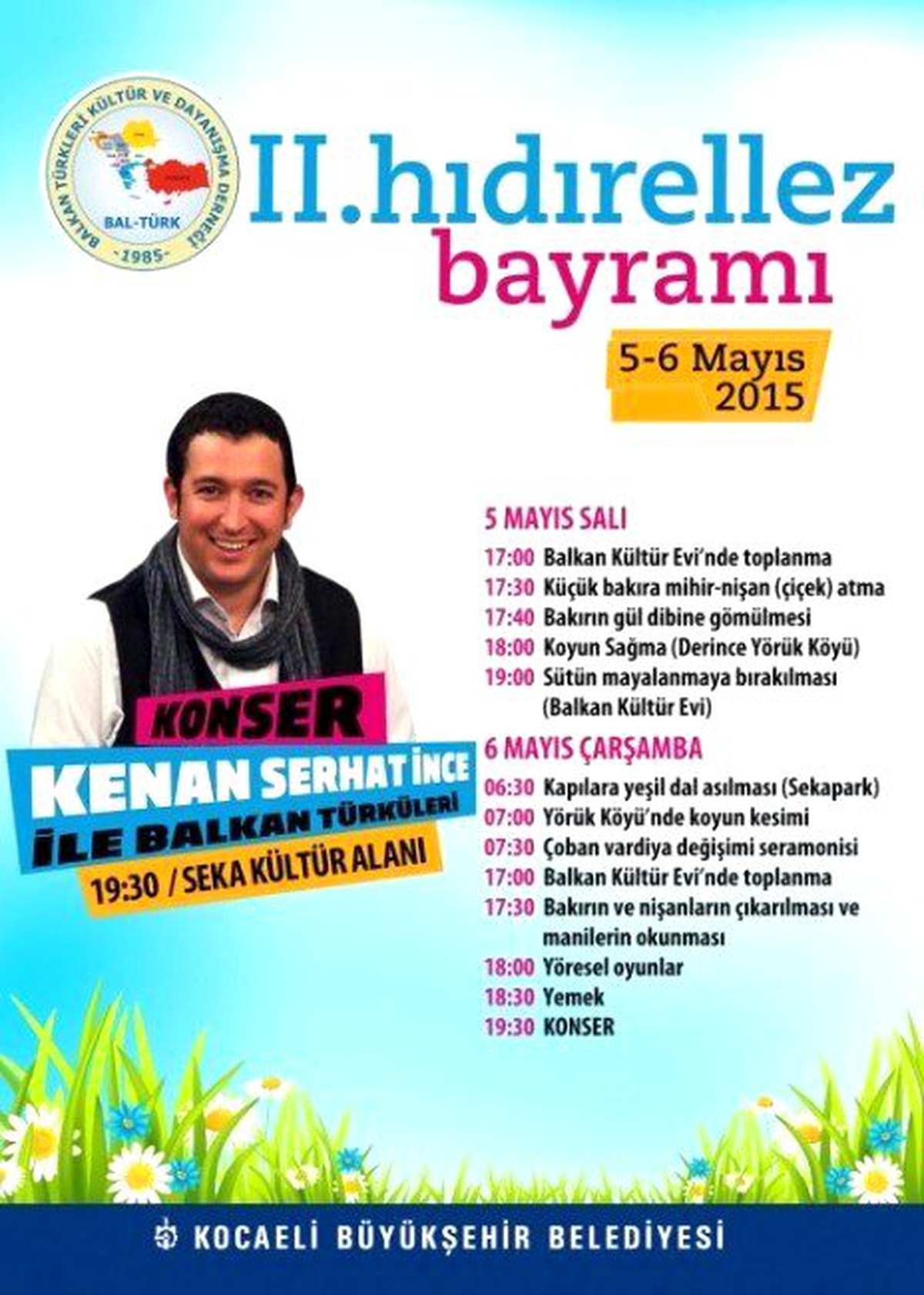 Hıdırellez Kocaeli\'de Coşkuyla Kutlanacak
